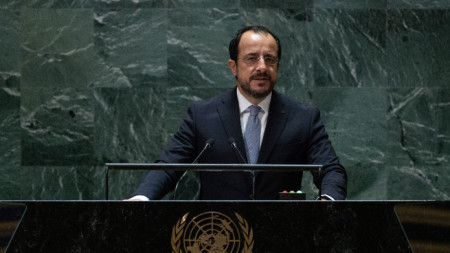 Президента на Кипър Никос Христодулидис говори пред Общото събрание на ООН - Ню Йорк, 20 септември 2023