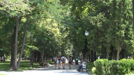 Цар Симеоновата градина в Пловдив.