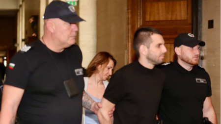 Петя Банкова и Стефан Димитров в съда