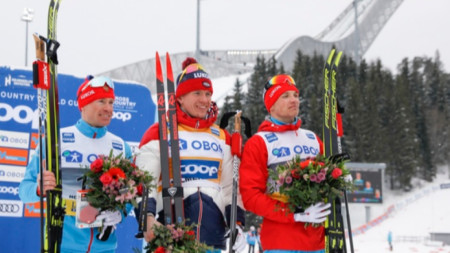 Руснаци взеха медалите на ски бягане