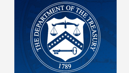 Министерството на финансите на САЩ предупреждава американските банки и финансови