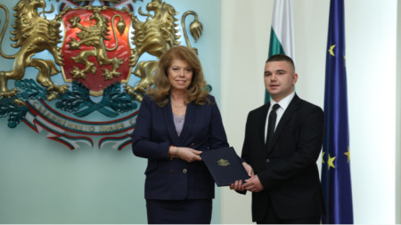 Cumhurbaşkanı Yardımcısı İliyana Yotova ve Hristiyan Pendikov