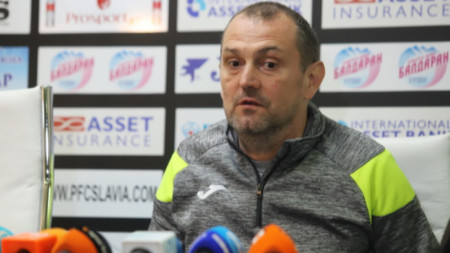 Треньорът на Славия Златомир Загорчич коментира победата над Ботев