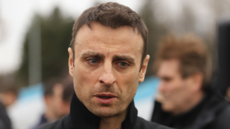 Кандидатът за президент на Българския футболен съюз Димитър Бербатов отличи