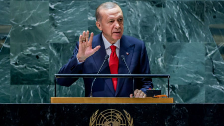 Изказване на турския преидент Реджеп Ердоган пред Общото събрание на ООН