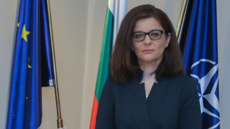 Teodora Guenchovska, ministra de Exteriores de Bulgaria