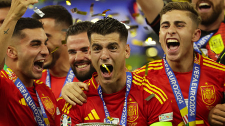 Футболистите на Испания подобриха голов рекорд на Европейското първенство