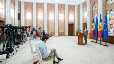 Президентът на Молдова Мая Санду