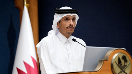 Катарският министър-председател шейх Мохамед бин Абдулрахман Ал Тани.