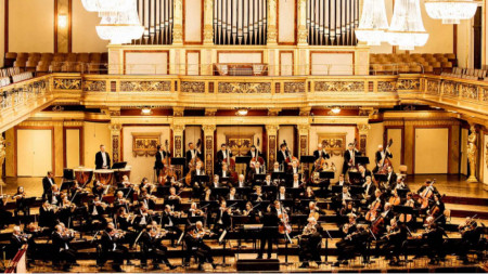 Виенският симфоничен оркестър в Музикферайн