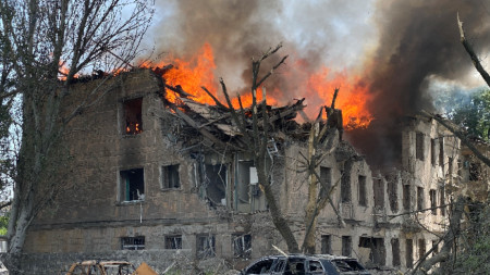 Русия атакува тази нощ с дронове камикадзе украинската столица Киев