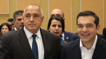 Boyko Borissov and Alexis Tsipras