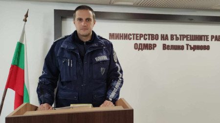 Пенчо Христов от Пътната полиция във Велико Търново.