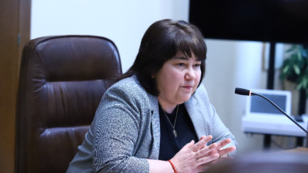 Министърът на финансите Росица Велкова даде брифинг - 15 март 2023 г.