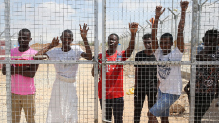 Бежански лагер в Кипър, 23 юни 2020 г.
