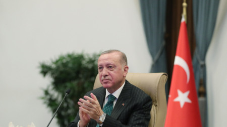 Турският президент Реджеп Ердоган 