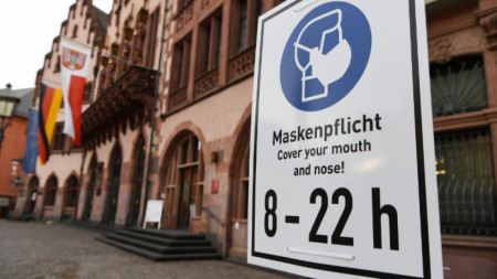 Германия отбеляза днес нов рекорд в броя на заразените с