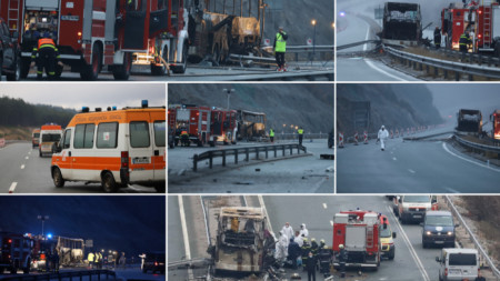 Катастрофата на магистрала „Струма“ с македонския автобус през ноември, когато загинаха 45 души.