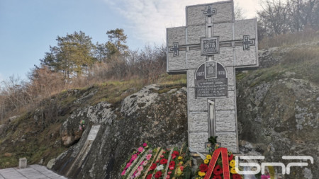 Паметникът в Созопол, по повод 145 години от Освобождението на града