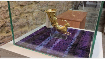 Панагюрското златно съкровище може да бъде видяно в Държавния културен