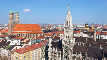 Изглед от Мюнхен