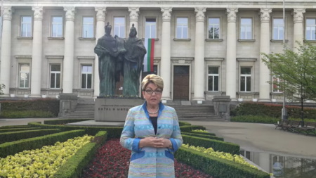 Посланикът на Русия в България Елеонора Митрофанова поздрави българите по
