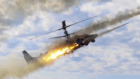 Боен хеликоптер Ка-52 