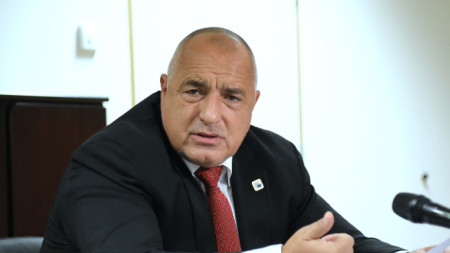 Премиерът Бойко Борисов 
