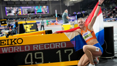 Фемке Бол подобри собствения си световен рекорд на 400 м