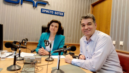 Нина Цанева и Петър Копралев  
