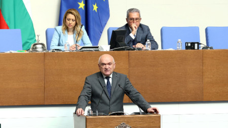 Служебният министър-председател и министър на външните работи Димитър Главчев