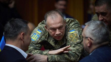 Главнокомандващият украинската армия Олександър Сирски