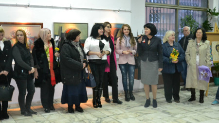 Откриване на изложбата на жените-творци, 2018г.