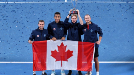 Отборът на Канада спечели отборния турнир по тенис ATP Къп