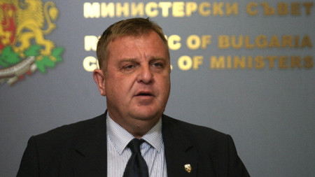 Verteidigungsminister Krassimir Karakatschanow 
