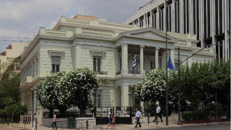 Сградата на Министерството на вътрешните работи в Гърция