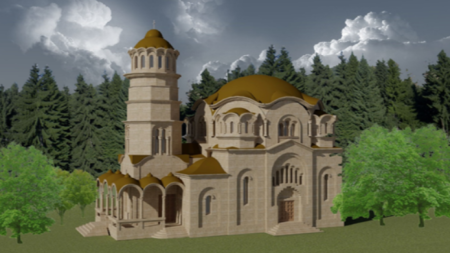 От близо век в софийското село Исрец стои недостроен храм