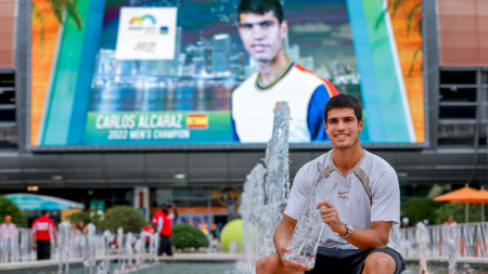 Испанският тийнейджър Карлос Алкарас спечели титлата от турнира по тенис