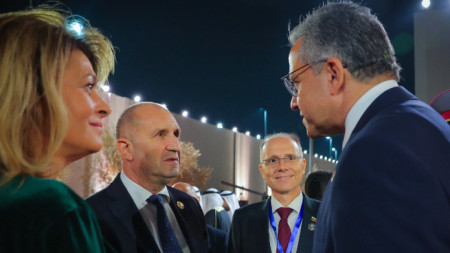 Държавният глава разговаря с Халед ел-Енани, номиниран за нов шеф на ЮНЕСКО.