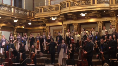 Концерт с музика на Петър Дънов в Музикферайн - Виена