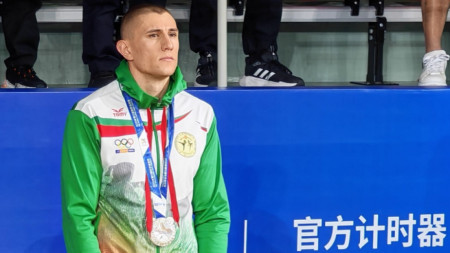 Димитър Стоянов със сребърен медал