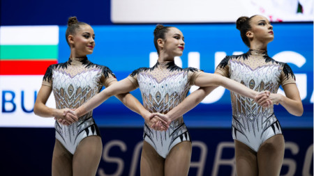 Златната тройка на България при девойките.