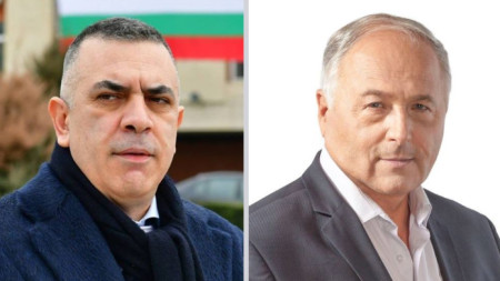 На балотаж за кмет на Сливен са кандидатът на ГЕРБ Стефан Радев (вляво) и Кольо Милев – БСП.