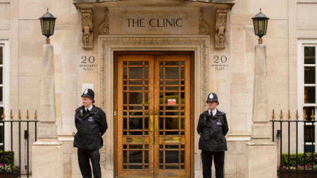 Лондонската клиника, където принцеса на Уелс се възстановява след планирана коремна операция, 17 януари 2024 г.