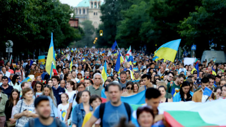 Мирное шествие в Софии