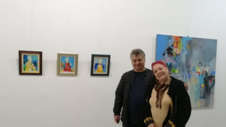 Плевенският художник Валентин Асенов Хъкъла празнува 60 годишния си юбилей