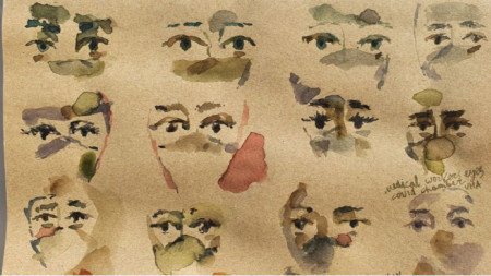 Рисунките Очите на медиците на Теодор Ушев могат да бъдат