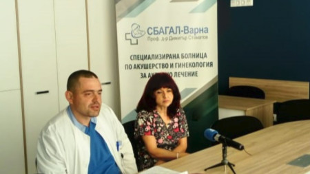 Д-р Емил Ковачев и д-р Снежинка Цветкова