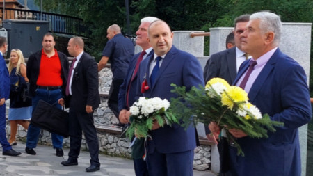 Продължава тридневното посещение на президента Румен Радев в област Смолян  