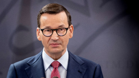 Министър-председателят на Полша Матеуш Моравецки